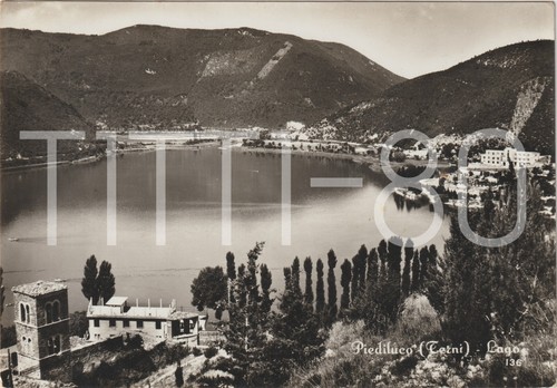 Piediluco terni lago - piediluco, 1953
