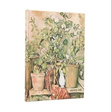Agenda accademica Paperblanks, 2026 Cezanne Flowers 18 mesi Midi