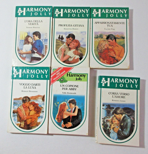 Harmony jolly romanzi anni 80 - harmony,
