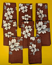 Set 8 tovaglioli vintage