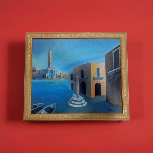Quadro dipinto olio su - a,