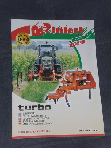 Rinieri turbo depliant per - rinieri,