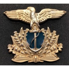 FREGIO DA BASCO O CAPPELLO MARINA REPUBBLICANA RSI IMBARCATI MOD. 2