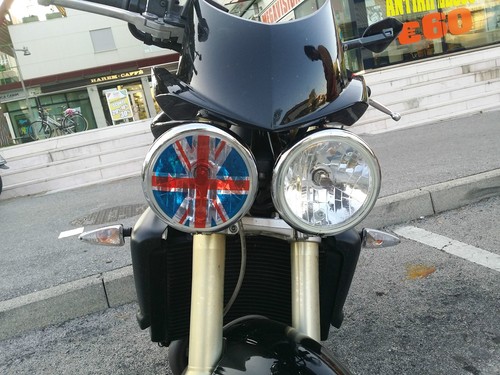 Triumph adesivo trasparente