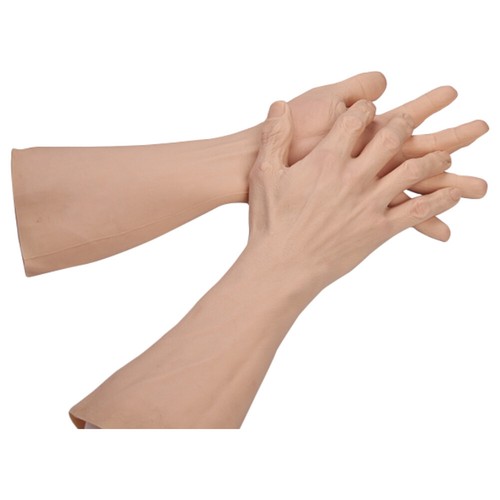 Guanto silicone realistico - in,