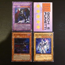 LOTTO 3 CARTE NEOS OSCURO EROE