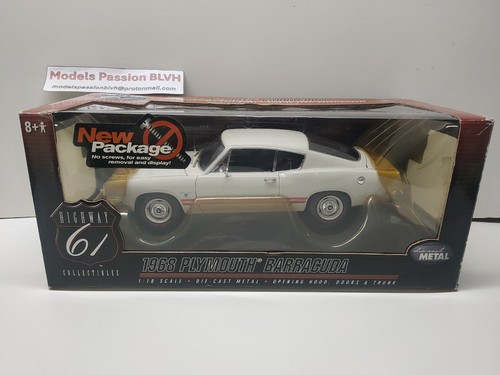 Plymouth barracuda 1968 18 - barracuda, 1:18