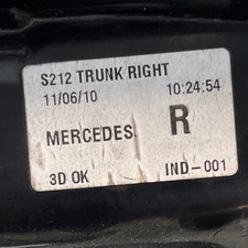 fanale posteriore rh per MERCEDES-BENZ CLASSE E (W S212) 220 CDI 2009 5a4094 A2128201064