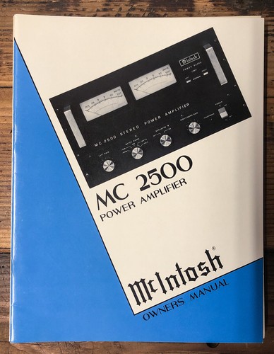 Amplificatore mcintosh 2500 - mcintosh, mc-2500