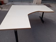 SCRIVANIA ANGOLARE 160X160 COLORE CHIARO.