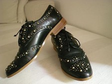 SCARPE DONNA ZARA IN VERA PELLE  MISURA 37, COME NUOVE