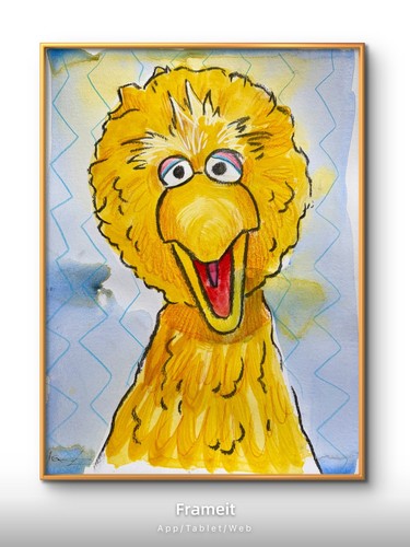 Quadro originale big bird di - quadro, 2