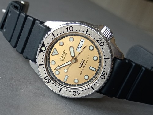 Seiko quartz diver yamaha dial - seiko,