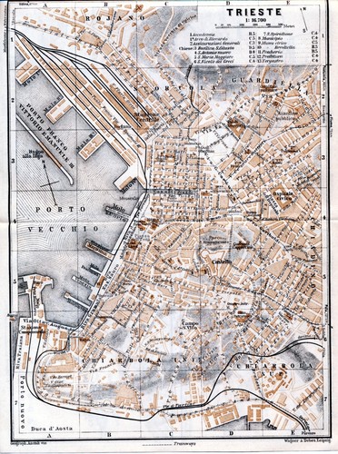 Trieste 1934 picc - ., piantina
