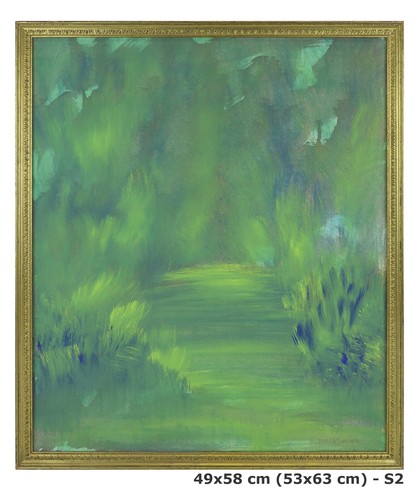 Quadro olio tela - olio, su