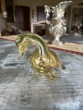 Anatra in vetro di Murano e oro