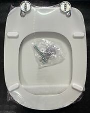 SEDILE COPRIWATER WC - IDEAL STANDARD Mod. TESI RESINA POLIESTERE LEGNO ITALY