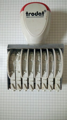 Timbro trodat posizioni - trodat,