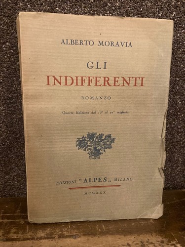 Gli indifferenti romanzo - gli,