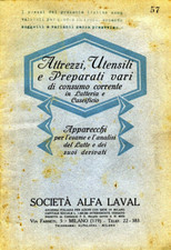 SOCIETA' ALFA LAVAL" Attrezzi