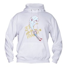 Felpa Uomo & Bambino Cappuccio - Balena GIUSEPPINA - Divertente Humor