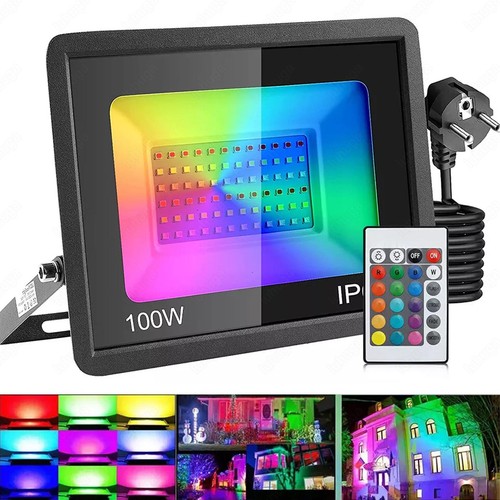 Proiettore led rgb 10w 100w - led,