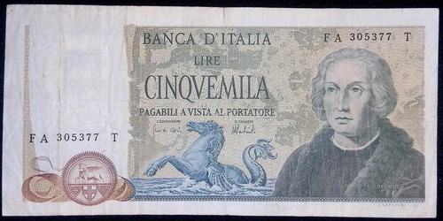 Repubblica italiana 5000 - repubblica,