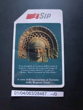 Schede Telefoniche - Turistica P127 con Codici