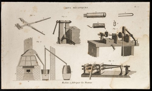 1852 incisione arti - 1852,