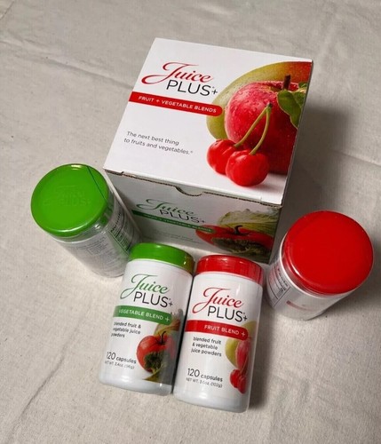 Bottles juice plus - 4, of