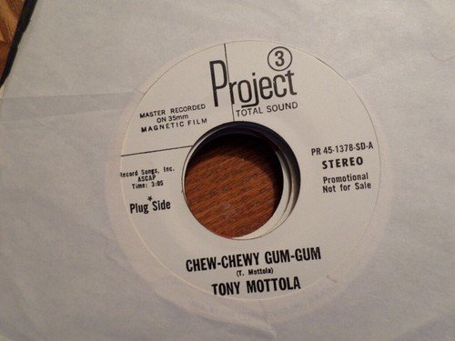 Promo project record tony - promo, record/tony