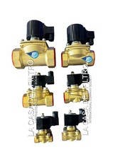 Elettrovalvola valvola elettromagnetica solenoide da 3/4 a 2 pollici ottone 220v