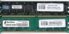 Kit RAM desktop 2 GB 2x1 GB PC2-4200 KBYTE #761133840641 1 GB-DDR2 PC4200 DDR2-533