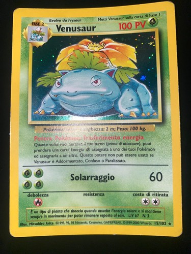 Venusaur holo set - holo,