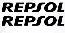 KIT 4 adesivi REPSOL Personalizzabili 10CM  MOTOCROSS MOTO AUTO olio