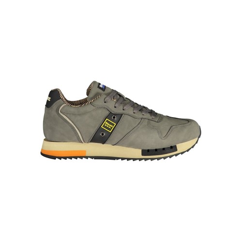 Blauer grigio poliuretano men - grigio,