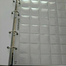 RACCOGLITORE ALBUM PORTAMONETE VERDE COLLEZIONE MONETE + 5 PAGINE 48 e 30 TASCHE