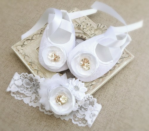 Scarpe battesimo bianche - da,