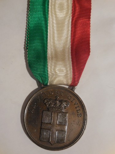 Medaglia valore civile in - medaglia,