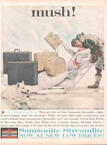 1960 samsonite streamlite - 1960,