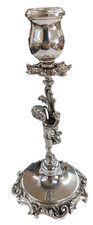 Silver casting candlestick - silver, 800