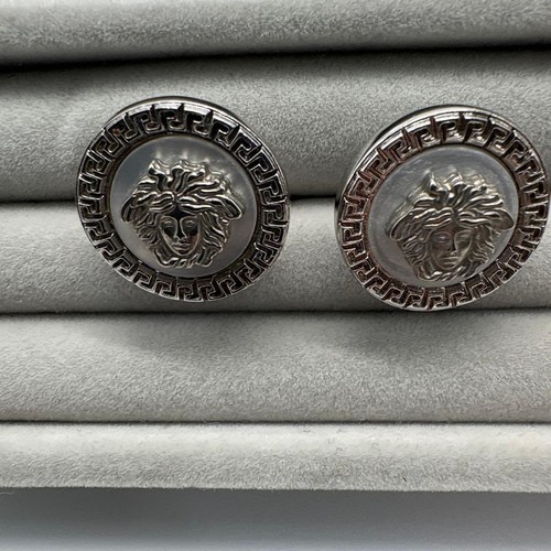 Gemelli versace medusa greca - gemelli,