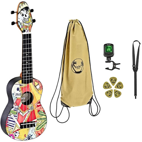 Keiki ukulele soprano - keiki, k2-em