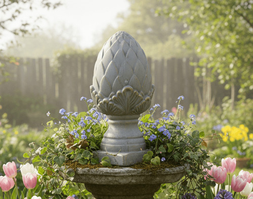 Pigne terracotta grigio oro - pigne,