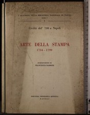 ARTE DELLA STAMPA 1734-1799