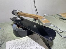 Braccio in legno serie laboratorio Grado con cartuccia Ortofon OM 10 TD124 armboard