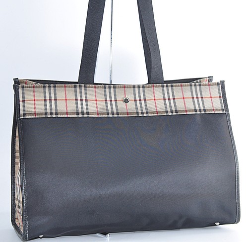 Borsa burberry nova check nera - nova,
