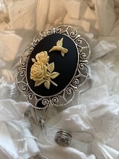 Ciondolo argento fiori