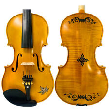 Stradivari Song Master violino 4/4 disegno/intarsio sul retro, buon suono #14777