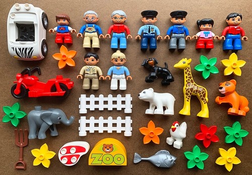 Lego duplo zoo lot animals - lot!,